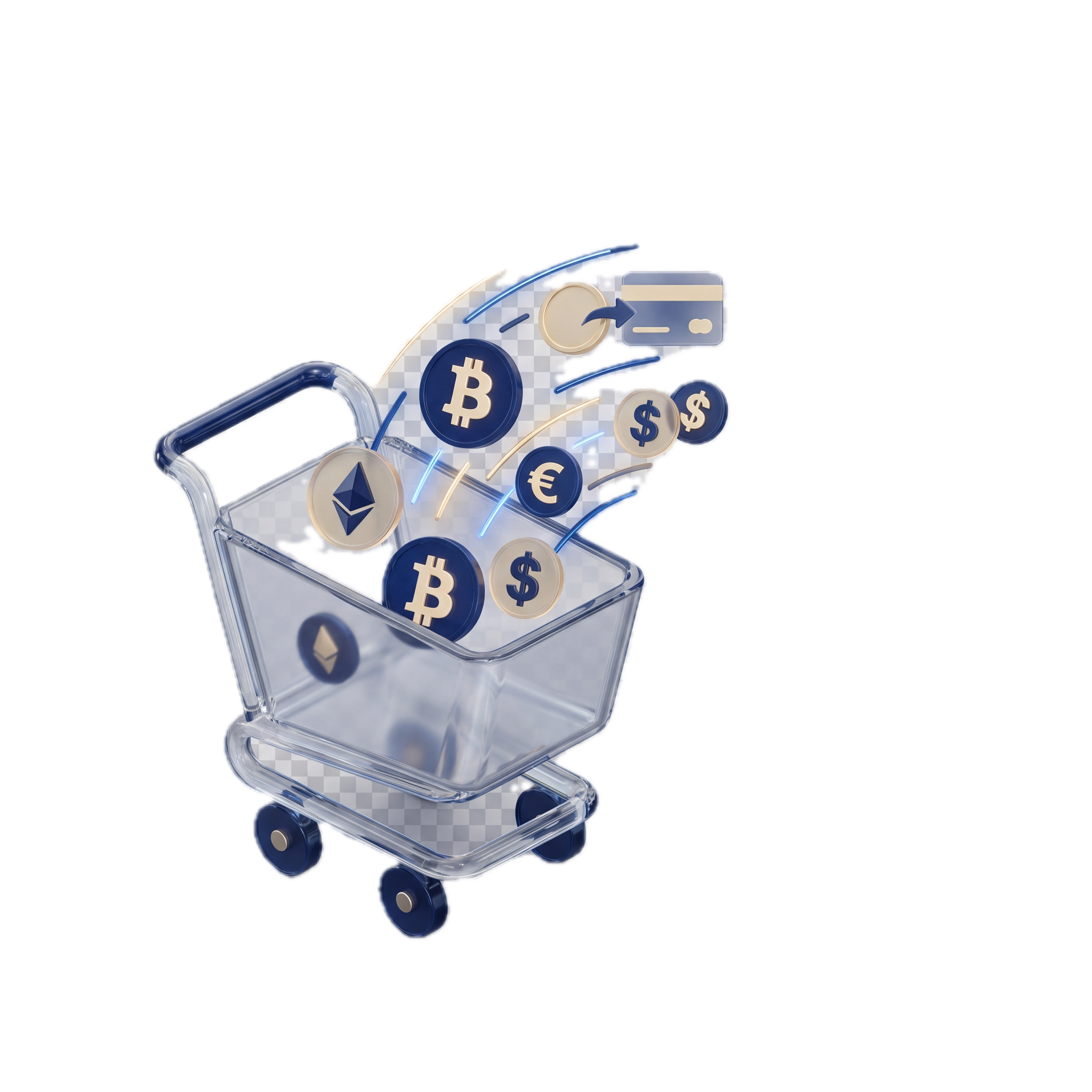 Get paid in crypto, settle in fiat through IBAN and SWIFT flows